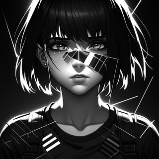 Balloonshore style, Midjourney V6.1: black-and-white manga comic strip