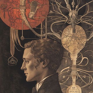 Chromabazaar style, Midjourney V6.1: editorial illustration for popular scientific magazine cover