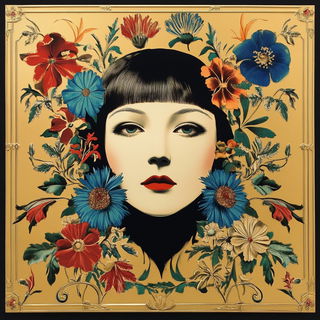 Crimsonclast style, Midjourney V6.1: traditional folk art