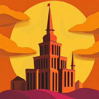 Bowtie Coloratura style, Midjourney V6.1: bold minimalist logo design for Istanbul city municipal services