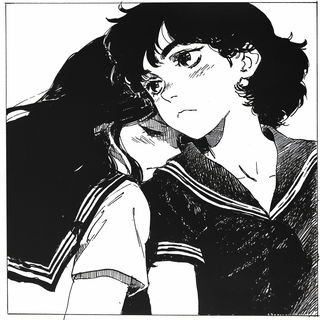 Floating Shibori style, Midjourney V6.1: black-and-white manga comic strip