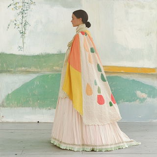 Balconographica style, Midjourney V6.1: haute-couture fashion outfit