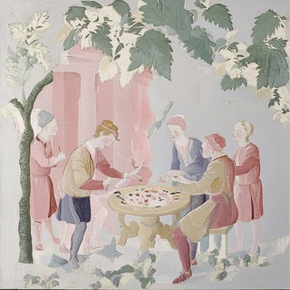 Layerquake style, Midjourney V6.1: classical 18th-century oil painting