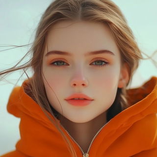 Wireplate style, Midjourney V6.1: photographic portrait of female protagonist