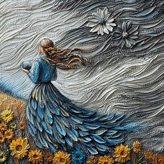 Aurorafrost style, Midjourney V6.1: traditional folk art