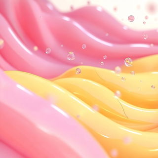 Prismfall style, Midjourney V6.1: abstract 3D render