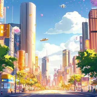 Prismfall style, Midjourney V6.1: megacity with futuristic bioarchitecture