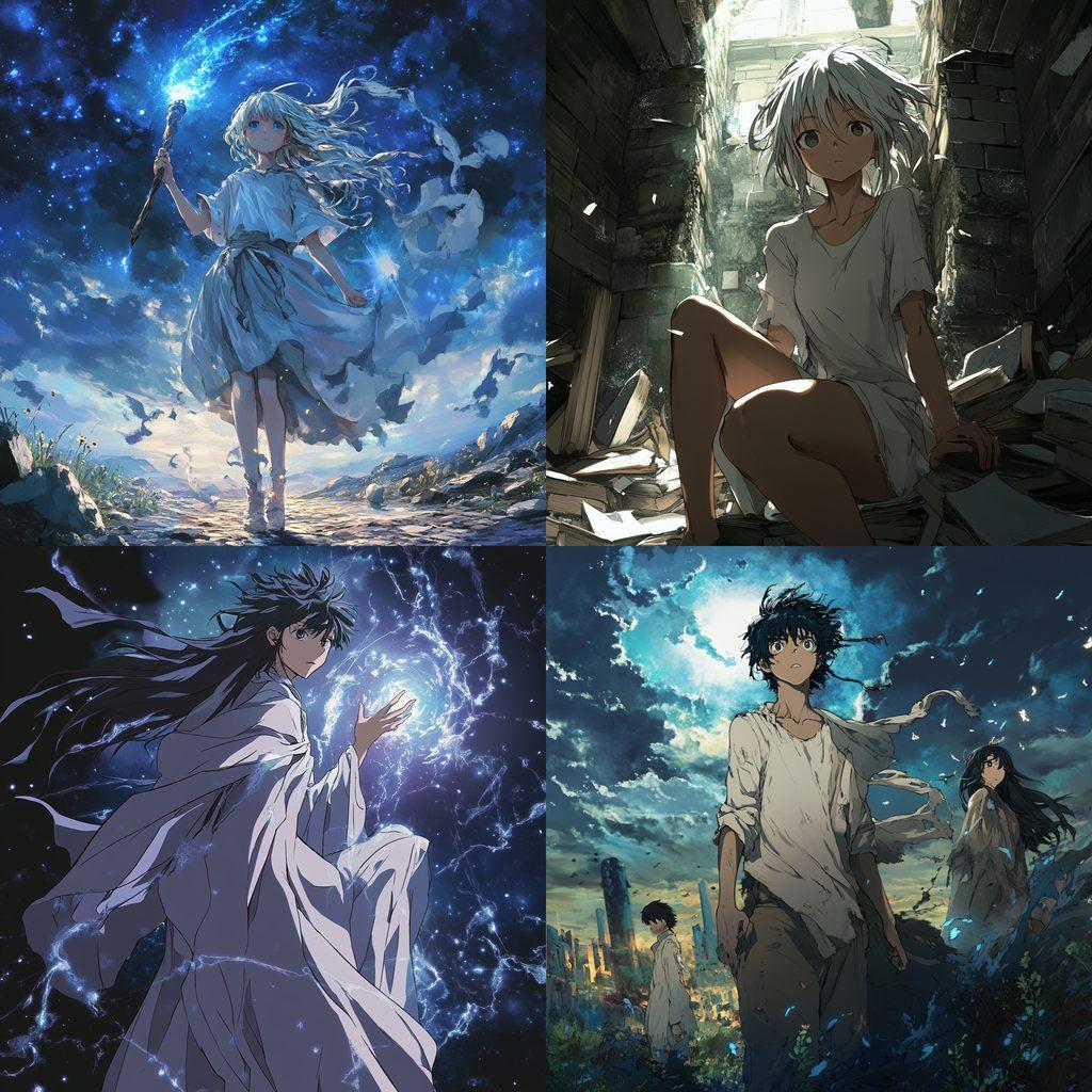 A Certain Magical Index style, Midjourney V6.1, render 1 of 4