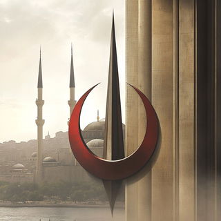 Bleached Ripplestitch style, Midjourney V6.1: bold minimalist logo design for Istanbul city municipal services