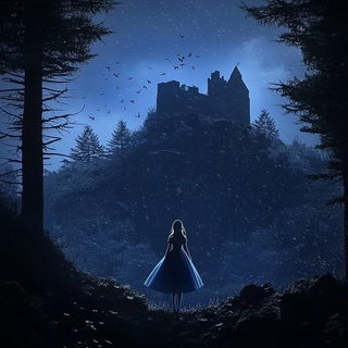 Quetzalcoil style, Midjourney V6.1: retro fairy-tale illustration