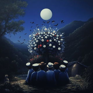 Quetzalcoil style, Midjourney V6.1: traditional folk art