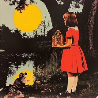 Grainway style, Midjourney V6.1: retro fairy-tale illustration