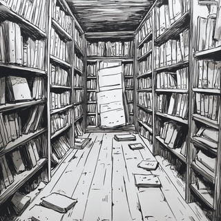 Ammonite Line Choir style, Midjourney V6.1: Midlibrary