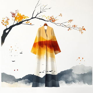 Cliffocollagism style, Midjourney V6.1: haute-couture fashion outfit