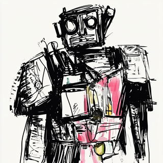 Inkbone Expanse style, Midjourney V6.1: concept art character design of retropunk steam knight