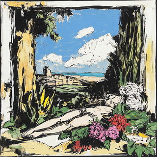 Inkbone Expanse style, Midjourney V6.1: classical 18th-century oil painting