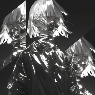 Needleweather style, Midjourney V6.1: black-and-white manga comic strip