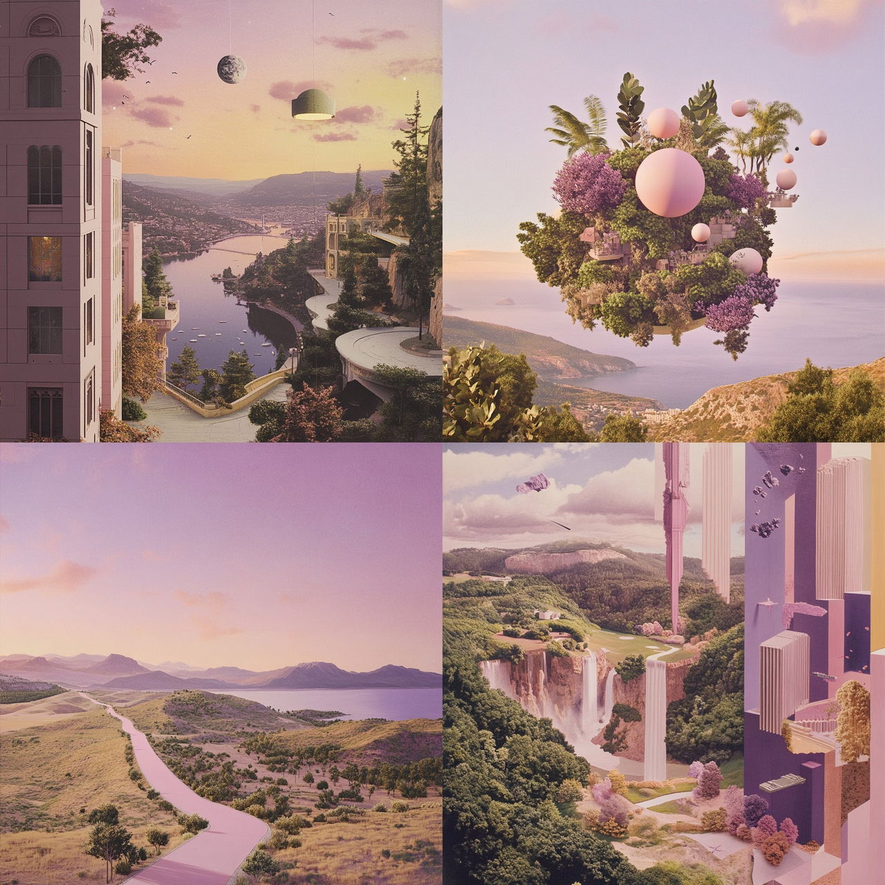Vanishing Prism style, Midjourney V6.1, render 1 of 4