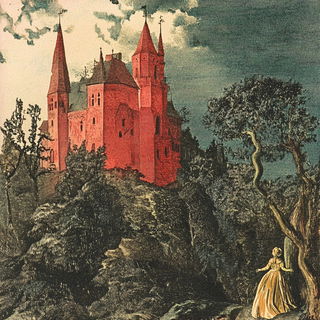 Brocadocosm style, Midjourney V6.1: retro fairy-tale illustration