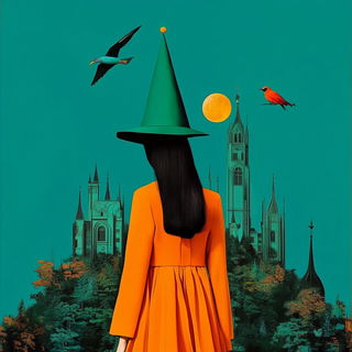 Stratacascade style, Midjourney V6.1: retro fairy-tale illustration