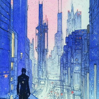 Cartoonwash style, Midjourney V6.1: cinematic shot from sci-fi movie