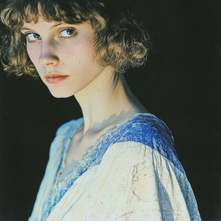 Cartoonwash style, Midjourney V6.1: photographic portrait of female protagonist