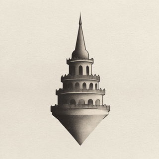 Ornamentanime style, Midjourney V6.1: bold minimalist logo design for Istanbul city municipal services
