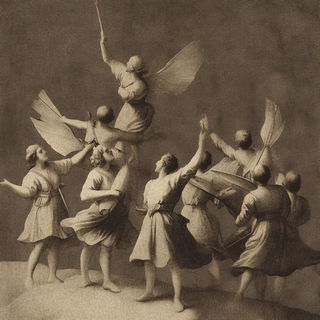 Ornamentanime style, Midjourney V6.1: classical 18th-century oil painting