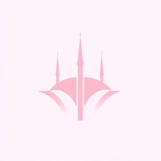 Pastel Fableline style, Midjourney V6.1: bold minimalist logo design for Istanbul city municipal services