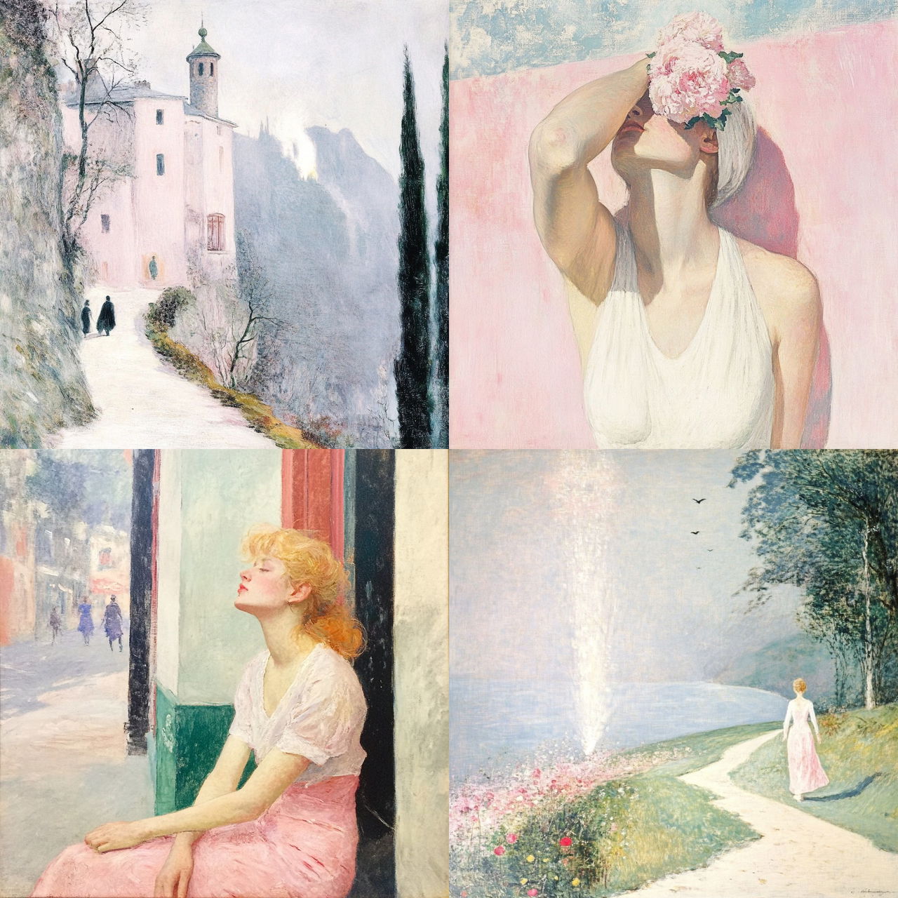 Pastel Fableline style, Midjourney V6.1, render 1 of 4