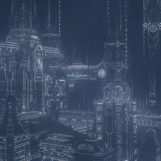 Vesperquay style, Midjourney V6.1: cinematic shot from sci-fi movie