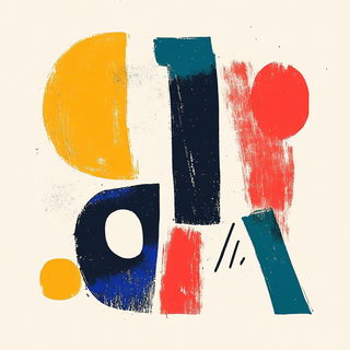 Studio Kera Volt style, Midjourney V6.1: typographic composition with large letters