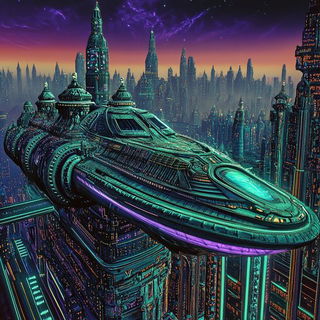 Canyonregister style, Midjourney V6.1: cinematic shot from sci-fi movie