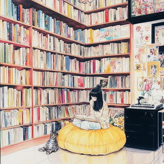 Inkshoujo style, Midjourney V6.1: Midlibrary