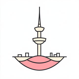 Raven Crucible style, Midjourney V6.1: bold minimalist logo design for Istanbul city municipal services