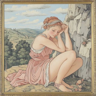 Raven Crucible style, Midjourney V6.1: classical 18th-century oil painting