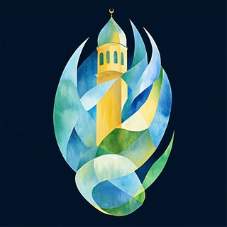 Gogglehorn Mycelia style, Midjourney V6.1: bold minimalist logo design for Istanbul city municipal services