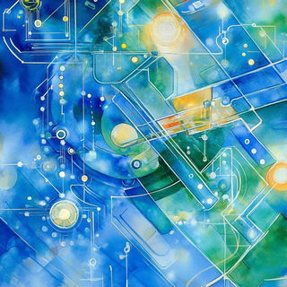 Gogglehorn Mycelia style, Midjourney V6.1: technical infrastructure blueprint schematics