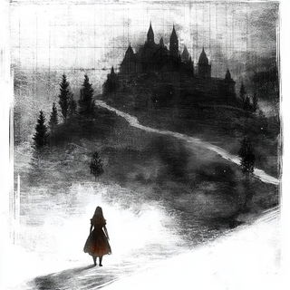 Impastoweave style, Midjourney V6.1: retro fairy-tale illustration