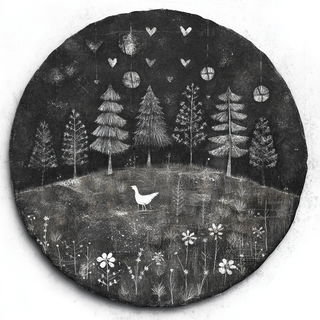 Impastoweave style, Midjourney V6.1: traditional folk art