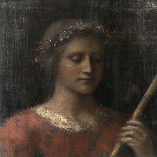 Impastoweave style, Midjourney V6.1: classical 18th-century oil painting