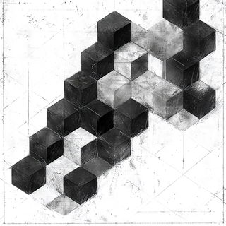 Impastoweave style, Midjourney V6.1: creative pattern composition