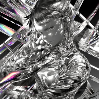 Clifforia style, Midjourney V6.1: black-and-white manga comic strip