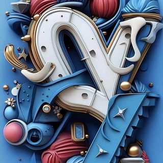 Punchline Prairie style, Midjourney V6.1: typographic composition with large letters