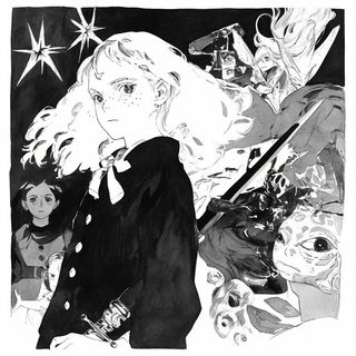 Umber Isobarism style, Midjourney V6.1: black-and-white manga comic strip