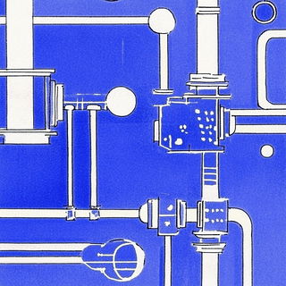 Umber Isobarism style, Midjourney V6.1: technical infrastructure blueprint schematics