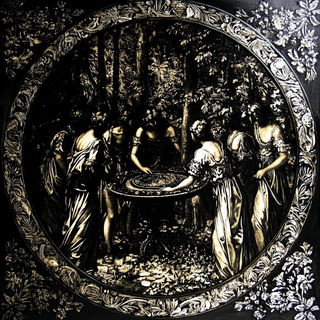 Sunward Solitude style, Midjourney V6.1: classical 18th-century oil painting