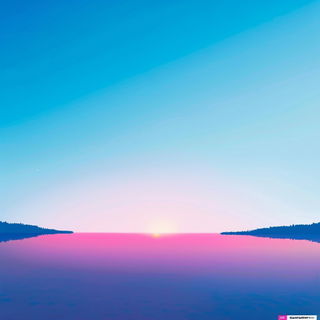Chromatic Actionist Print style, Midjourney V6.1: realistic landscape photograph of quiet dawn