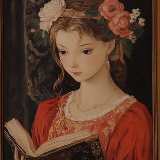Ruinstair Inklands style, Midjourney V6.1: classical 18th-century oil painting
