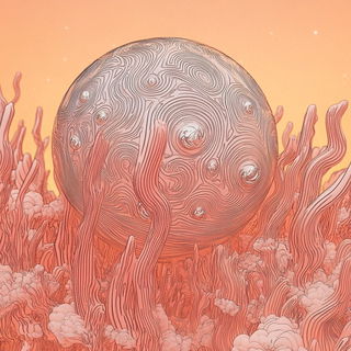 Gothicgild style, Midjourney V6.1: abstract 3D render